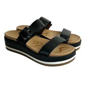 Sam Edelman Black Platform Sandals